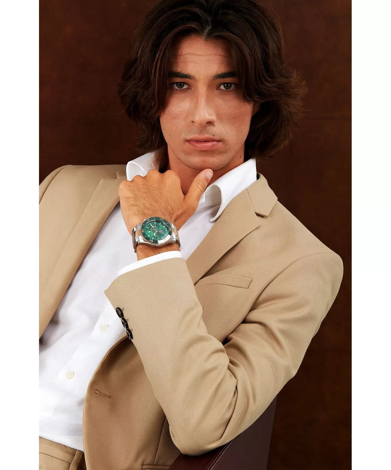 Maserati Competizione Chronograph Zweifarbig / Grün Herrenuhr - R8873600004