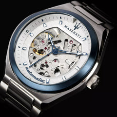 Maserati Triconic Silber Herrenuhr - R8823139002