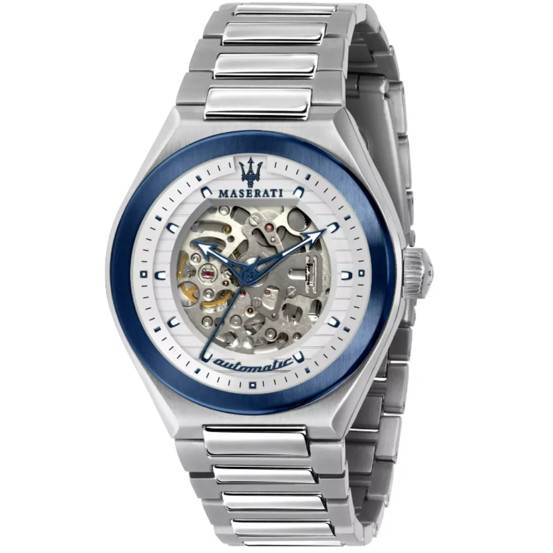 Maserati Triconic Silber Herrenuhr - R8823139002