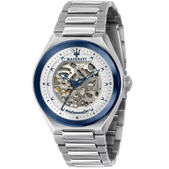 Maserati Triconic Silber Herrenuhr - R8823139002