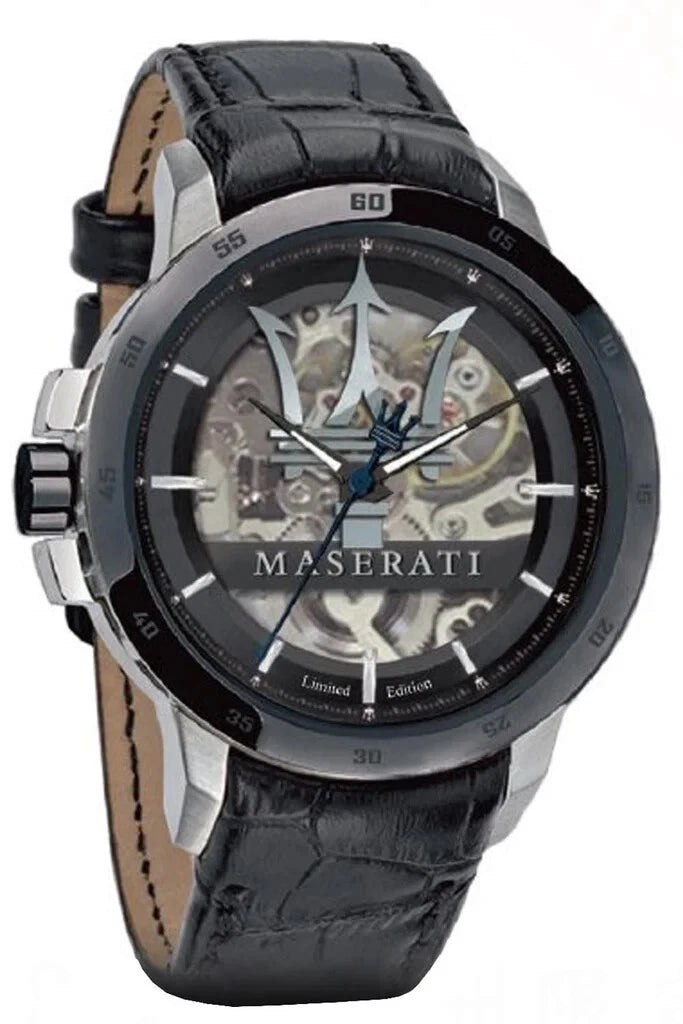 Maserati Limited Edition Automatik Herren Uhr 45 mm