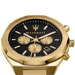 Maserati Stile Date Chronograph Gold Herrenuhr - R8873642001