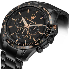 Maserati Traguardo Chronograph Herrenuhr in Schwarz - R8873612048