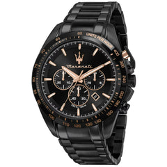 Maserati Traguardo Chronograph Herrenuhr in Schwarz - R8873612048