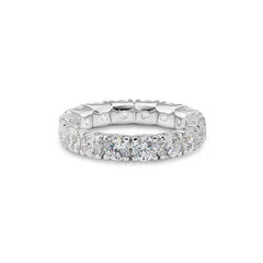 Bague diamant de laboratoire Memoire – élégante bague sertie de diamants de laboratoire - 41063010