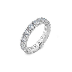 Bague diamant de laboratoire Memoire – élégante bague sertie de diamants de laboratoire - 41063010