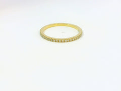 Bague de fiançailles Linden en or jaune 18 carats 750 millièmes et diamants - YZ0004297