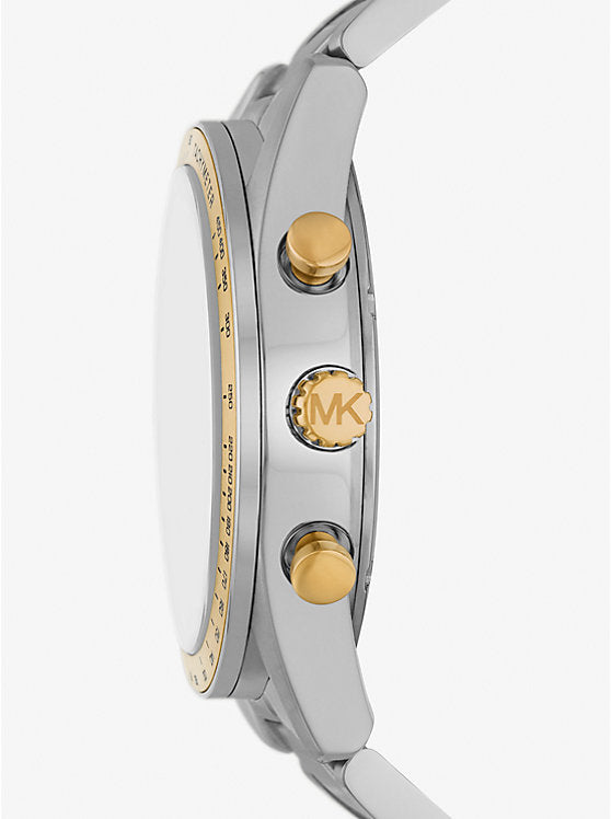 Michael Kors Übergrosse Accelerator Zweifarbige Unisexuhr - MK9112