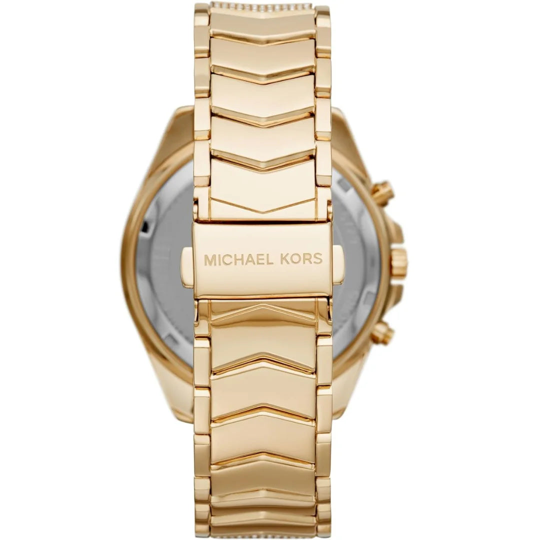 Michael Kors Pavé Kristall Damenuhr in Gold - MK6729