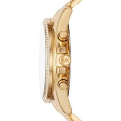 Michael Kors Pavé Kristall Damenuhr in Gold - MK6729