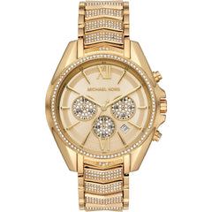 Michael Kors Pavé Kristall Damenuhr in Gold - MK6729