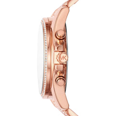 Michael Kors Quarz Pavé Kristall Damenuhr in Rose - MK6730