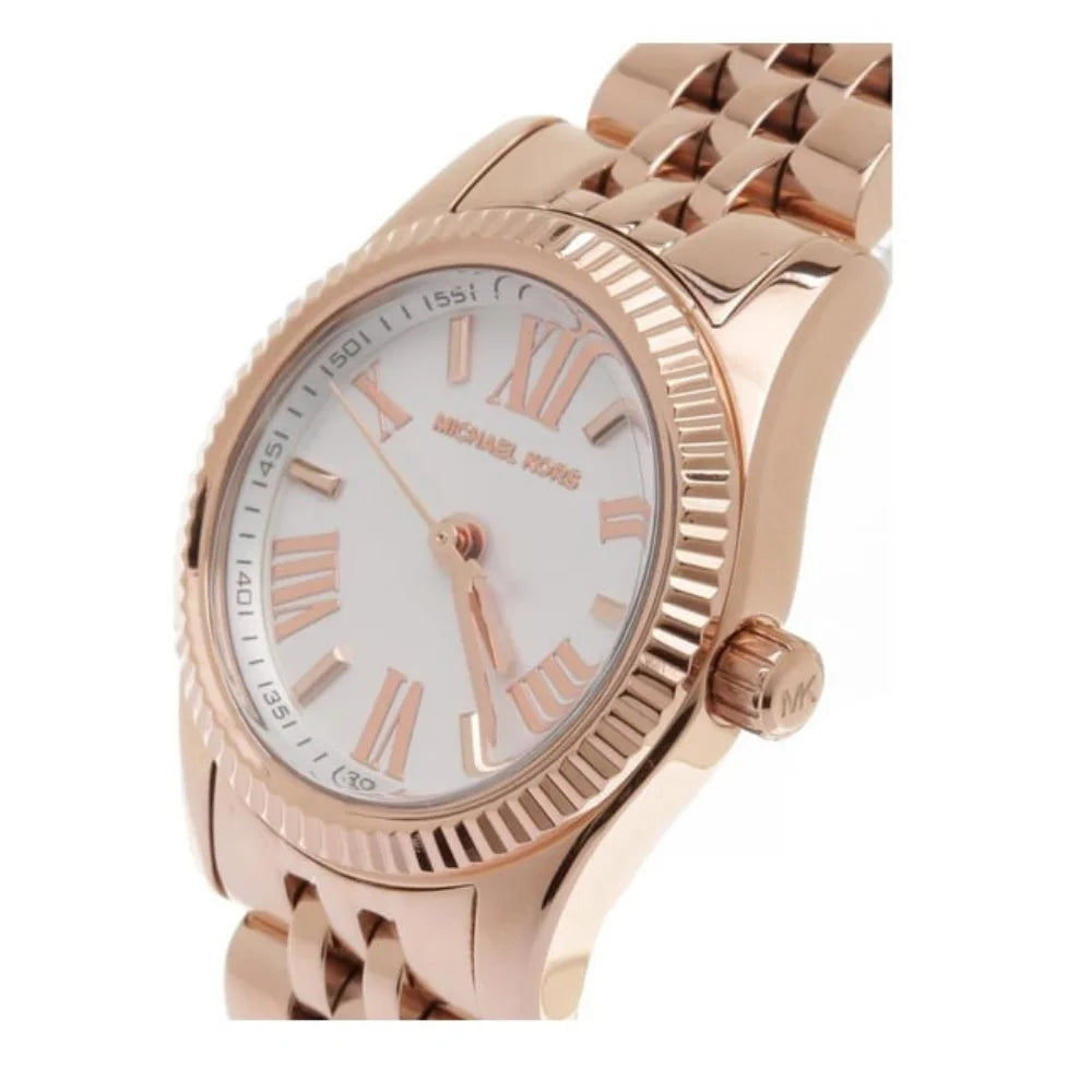 Michael Kors Damenuhr Petite Lexington Rosé - MK3230