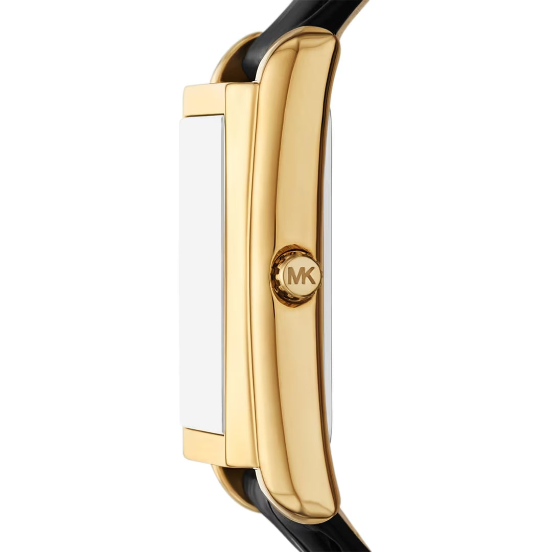 Michael Kors Essex Damenuhr Schwarz/Gold 26 mm – MK4965