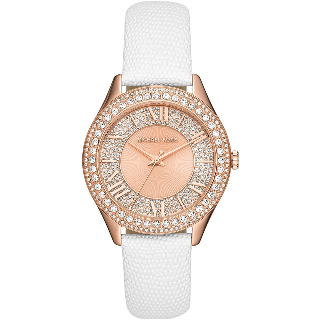 Michael Kors Harlowe Rosé / White Damenuhr - MK2989