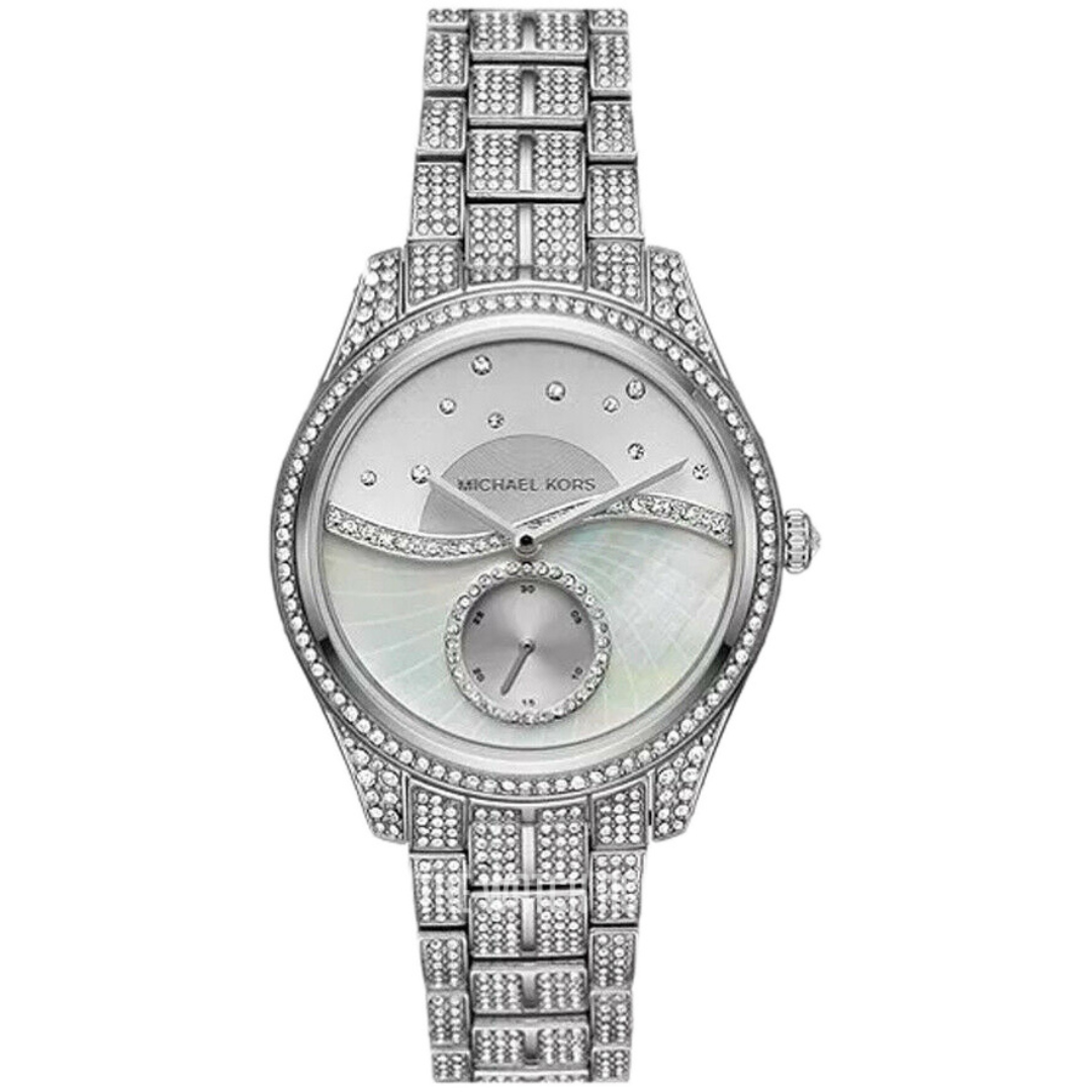 Michael Kors Lauryn Damenuhr in Silber - MK3755