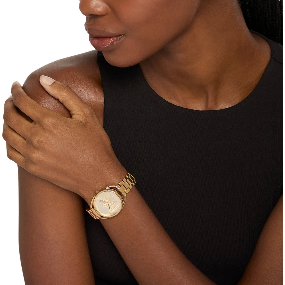 Michael Kors Leia Damenuhr Gold 33 mm – MK7677