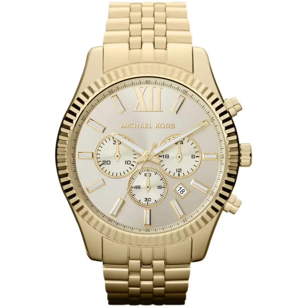 Michael Kors Lexington im Goldton Herrenuhr - MK8281