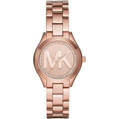 Michael Kors Mini Slim Runway Damenuhr in Rosé - MK3549