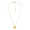 Michael Kors Premium Halskette Kors MK Gold Messing – MKJ8654710