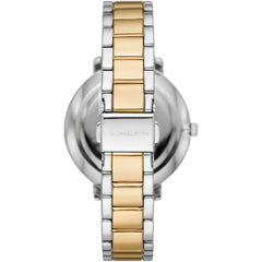 Michael Kors Zweifarbige Armbanduhr Pyper mit Pavé und Logo - MK4595