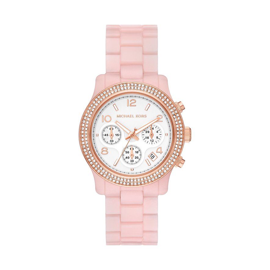 Michael Kors Runway Chronograph Pink - MK7424