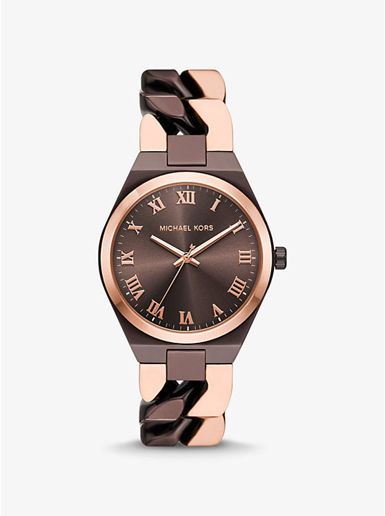 Michael Kors Zweifarbige Armbanduhr Lennox - MK7501