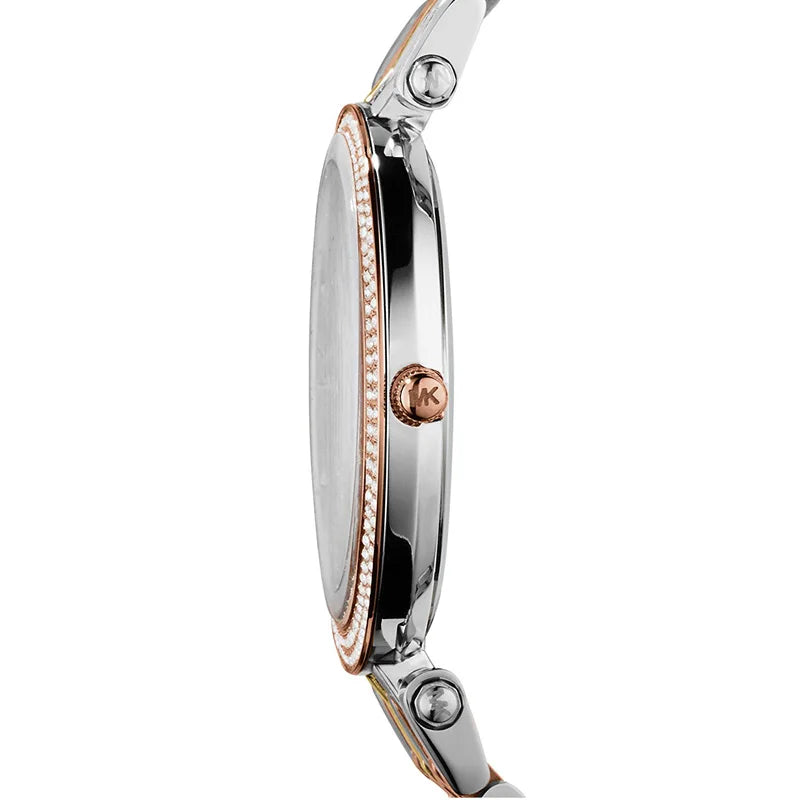 Michael Kors Darci Tricolor Damenuhr mit Pavé - MK3203