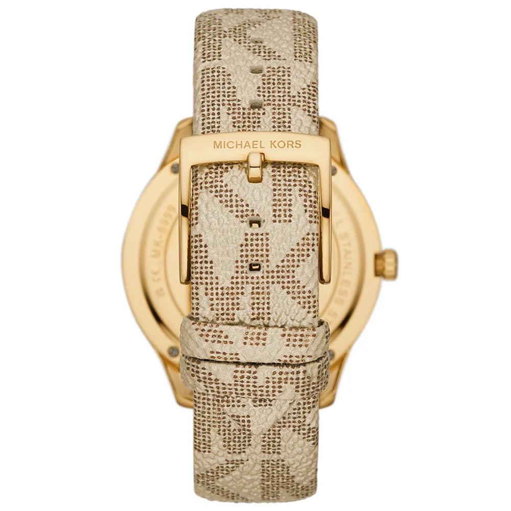 Michael Kors Slim Runway Damenuhr in Gold - MK6999