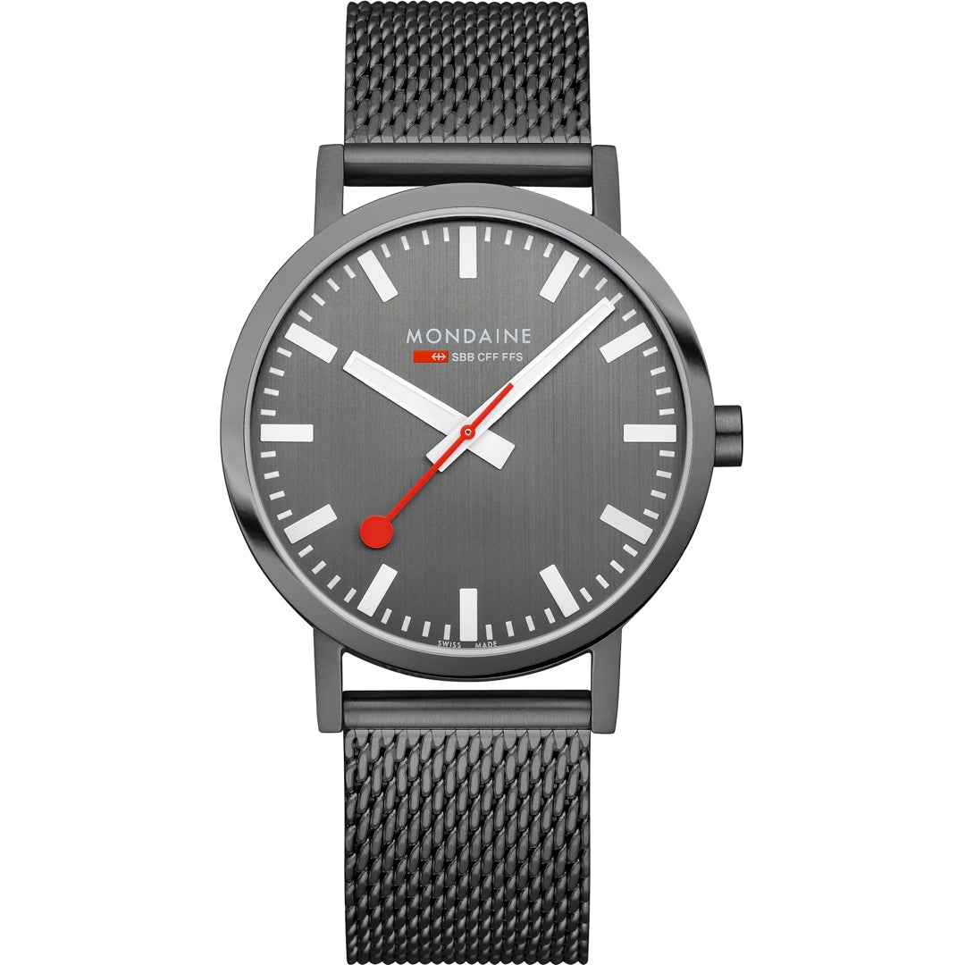 Mondaine Classic 40 mm Grau - A660.30360.81SBM
