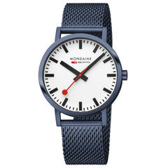 Mondaine Classic Blau 40mm Unisexuhr - A660.30360.1BSBM