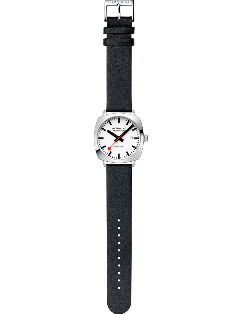 Mondaine Cushion Automatik 39mm 10ATM Herrenuhr - MSL.3961B.LBV 