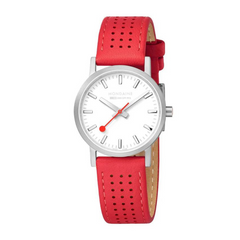 Mondaine Damenuhr Classic in Red 30 MM - A658.30323.16SBC