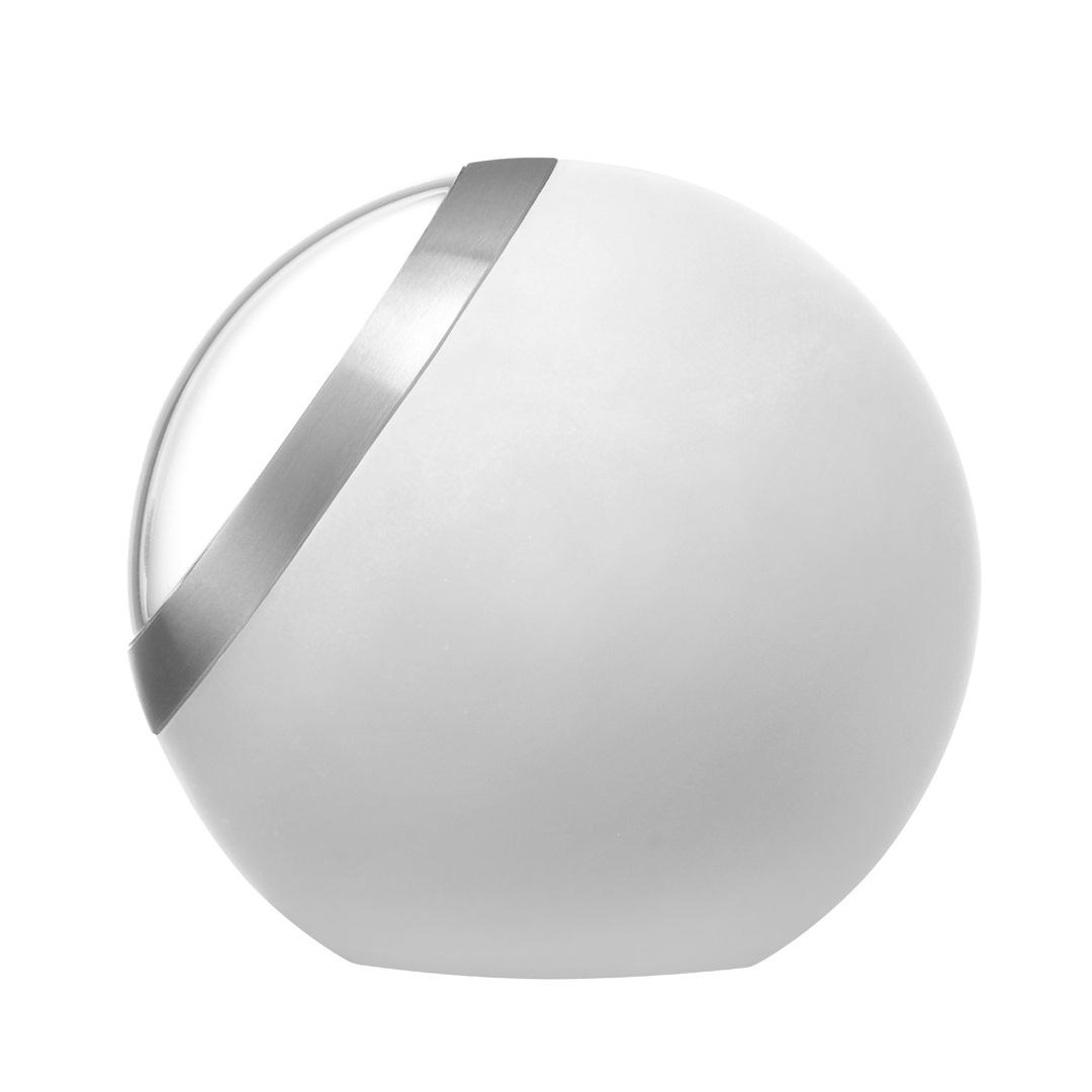 Mondaine Globe Tischuhr Weiss 60mm Unisexuhr - A660.30335.16SBA