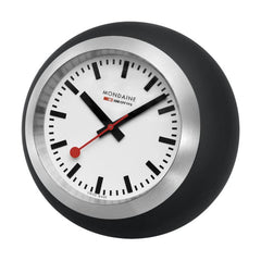 Mondaine Globe Tischuhr Weiss 60mm Unisexuhr - A660.30335.16SBO