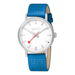 Mondaine Classic 40 MM Herrenuhr in Blau - A660.30360.16SBD