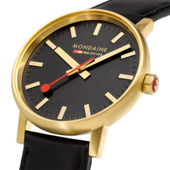 Mondaine Evo2 Herren Armbanduhr in Gold - MSE.40122.LB