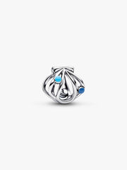 Offen gearbeitete Muschel Charm Sterling-Silber - 794695C01