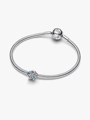 Offen gearbeitete Muschel Charm Sterling-Silber - 794695C01