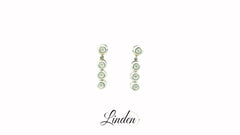 Ohrringe 750 Weissgold Diamant
