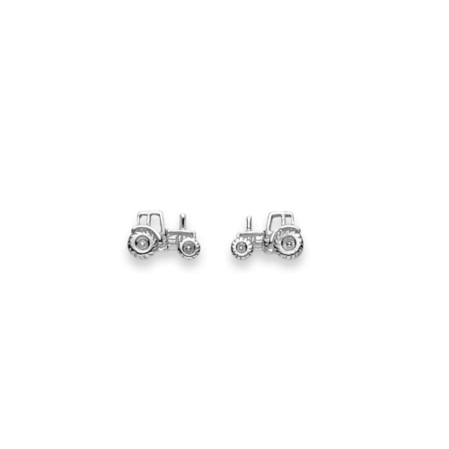 Ohrstecker aus Silber im Traktor-Design - 6263.03035/0001