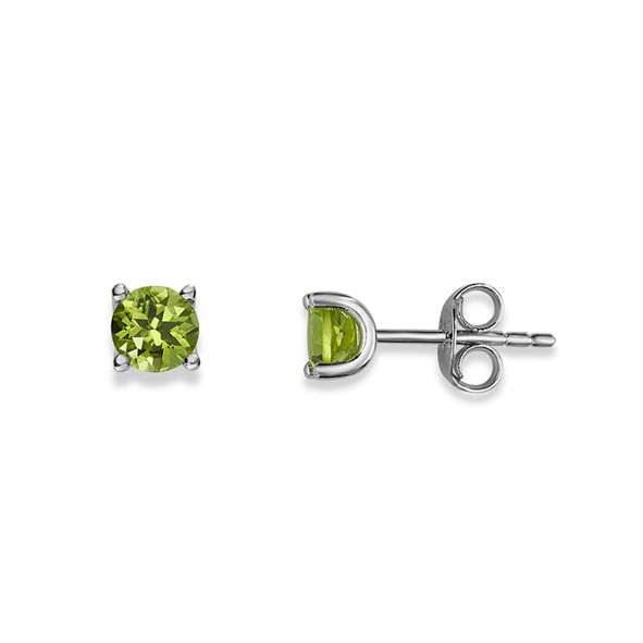 Ohrstecker aus Silber mit Peridot - 6262.03667/0003