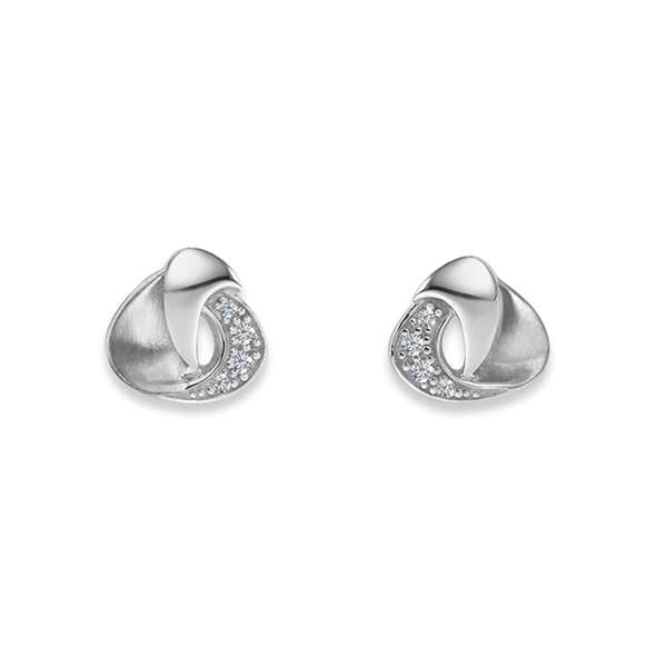 Ohrstecker aus Silber mit Zirkonia - 6262.03670/0001