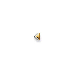 Ohrstecker Bicolor Gelbgold-Weissgold 750 Gold - 1563.02981/0003