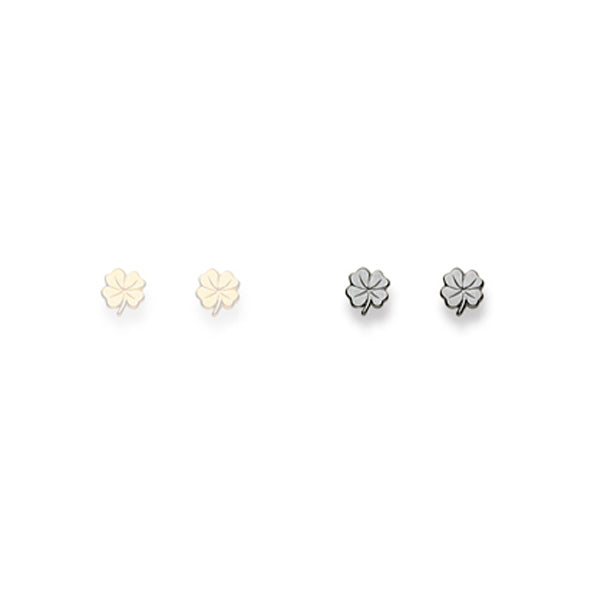 Ohrstecker Kleeblatt Weissgold 750 Weissgold - 1263.01190/0001