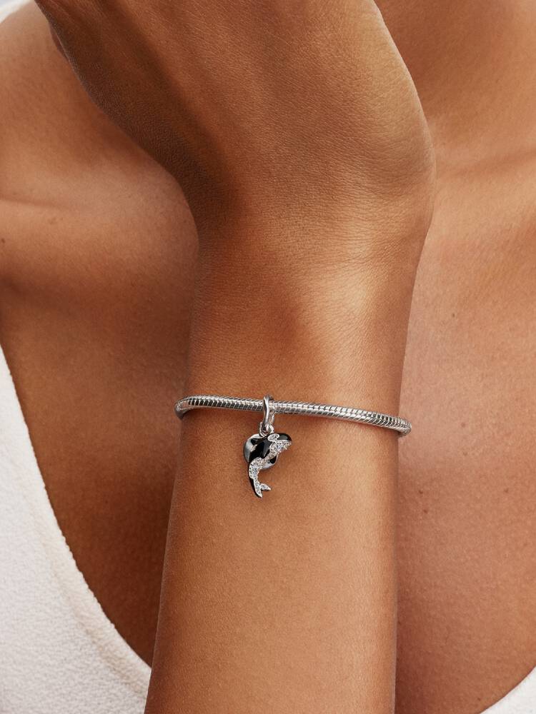 Orca Charm-Anhänger Sterling-Silber - 794683C01