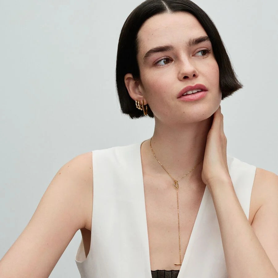 Organisch Geformte Offene Ohrringe - 263269C00