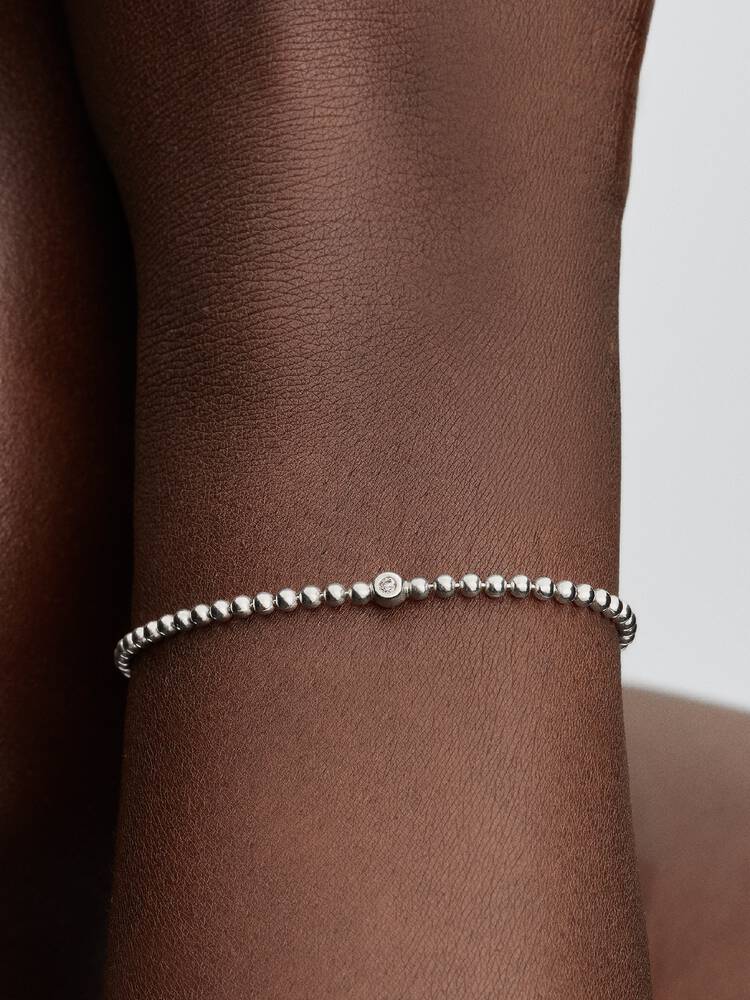 Pandora Armband aus Sterling-Silber mit Cubic Zirkonia – 594822C01-18
