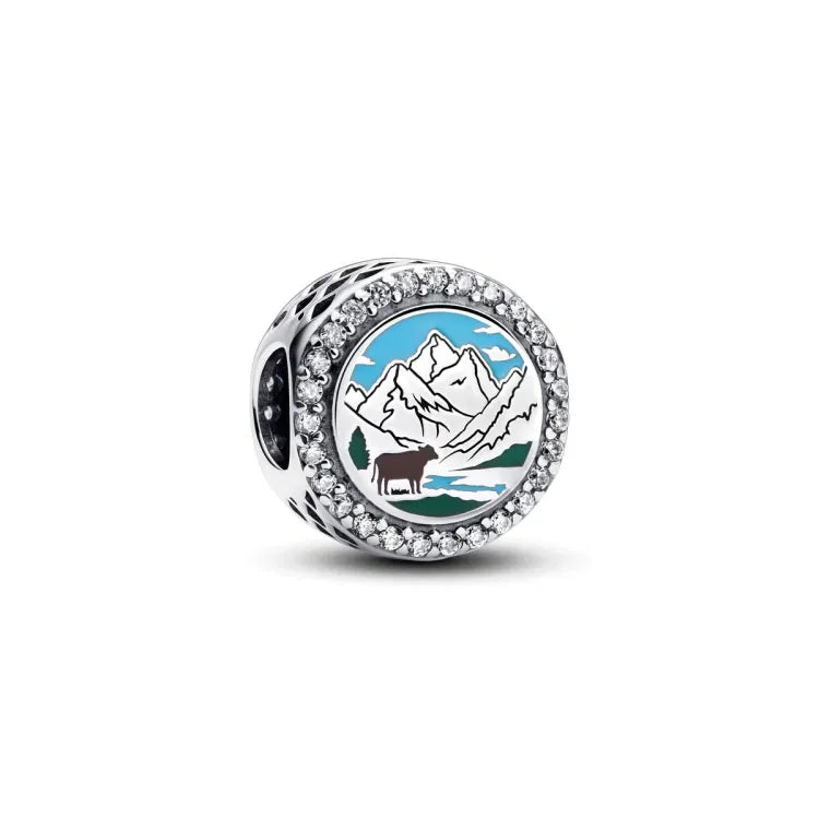 Pandora Berge runde Charm - 792016CZ_E077