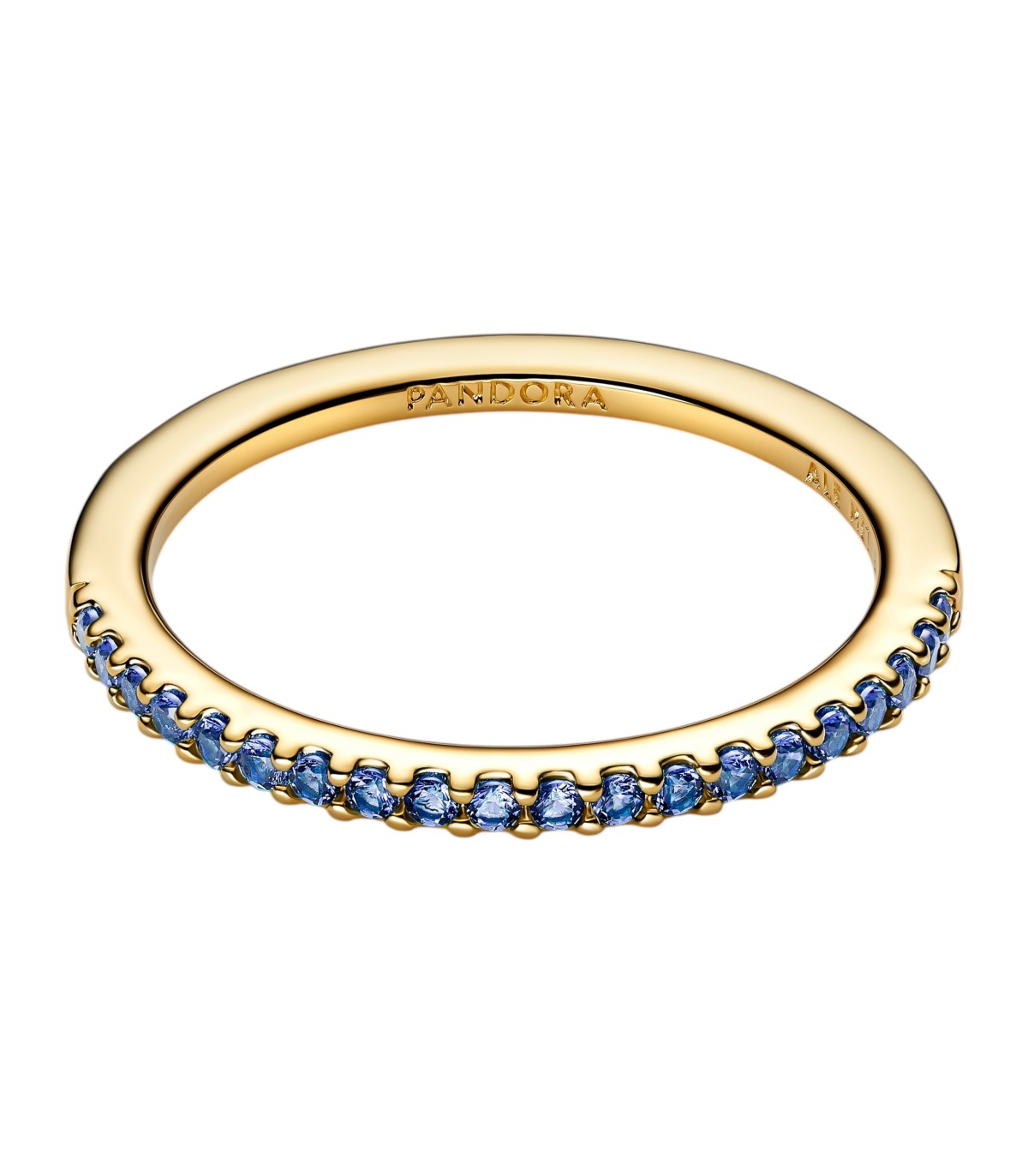 Pandora Blauer dünner Pavé-Ring - 162999C02